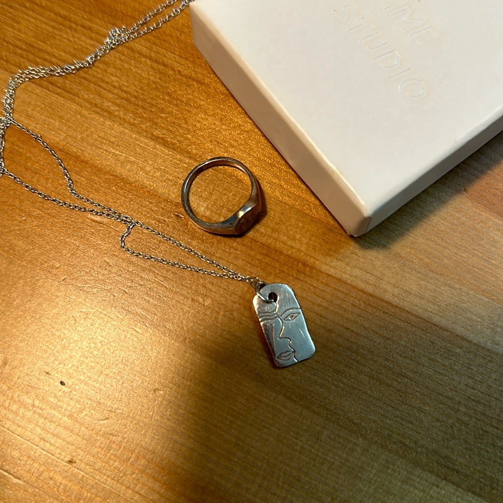 Somme studio necklace and ring